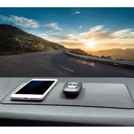 Large Car Dashboard Anti-Slip Mat 40x20cm – PVC Silicone Sticky Pad for Phone, Keys, Sunglasses & Small Items
