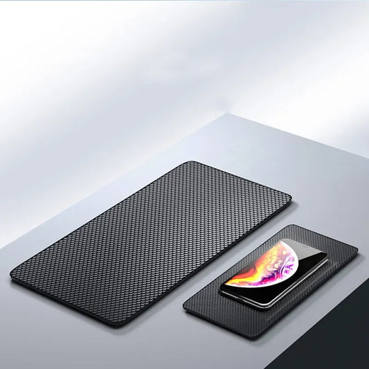 Large Car Dashboard Anti-Slip Mat 40x20cm – PVC Silicone Sticky Pad for Phone, Keys, Sunglasses & Small Items