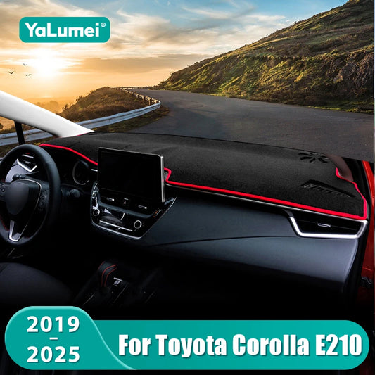 Dashboard Sun Shade Cover for Toyota Corolla E210 (2019–2025) | Non-Slip Car Mat Protector