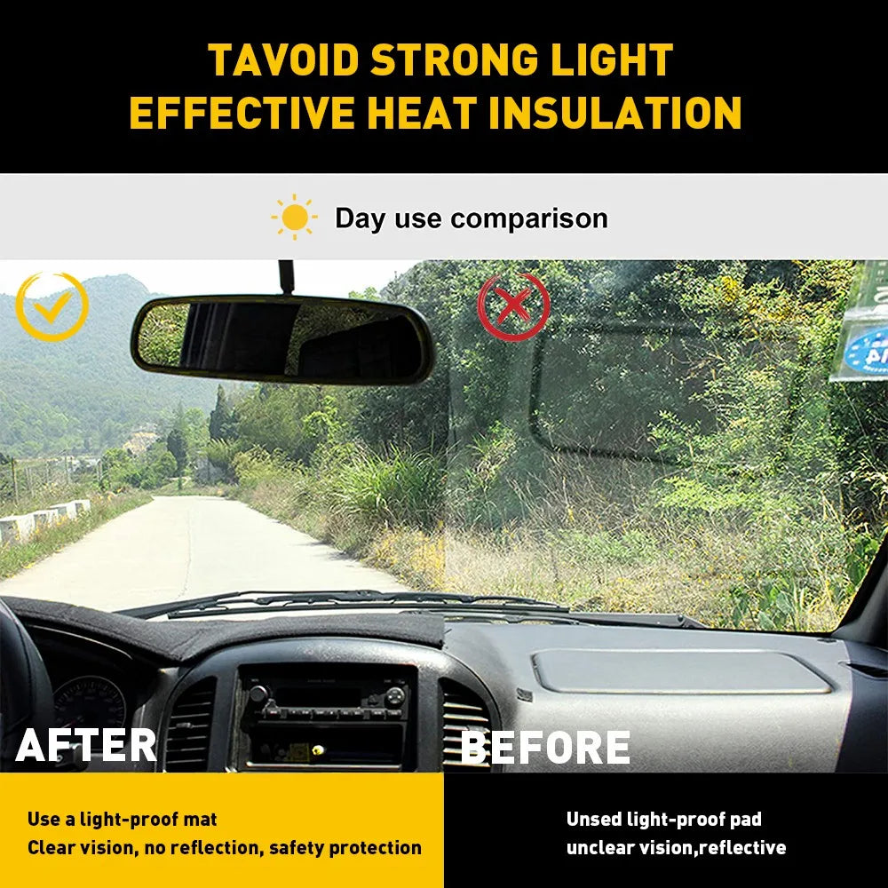 Dashboard Cover for Nissan Altima 2007–2012 – Left Hand Drive Sun Shade Mat, Anti-UV Light Pad, Non-Slip Interior Protector