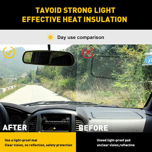 Dashboard Cover for Nissan Altima 2007–2012 – Left Hand Drive Sun Shade Mat, Anti-UV Light Pad, Non-Slip Interior Protector