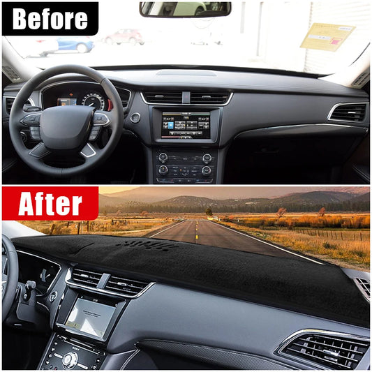 Dashboard Cover for Ford Taurus 2015–2019 – Anti-UV Sun Shade Mat, Non-Slip Interior Protector, Custom-Fit Accessory